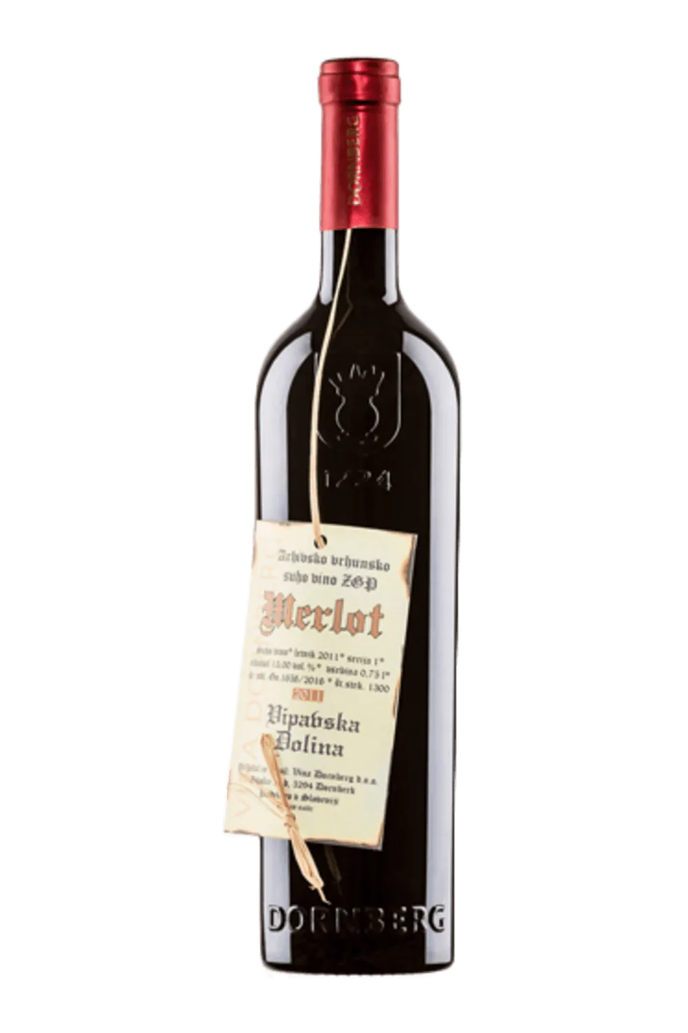 Steklenica vina Merlot - Vina Dornberg