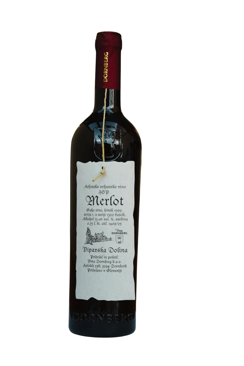 Steklenica vina Merlot - Vina Dornberg